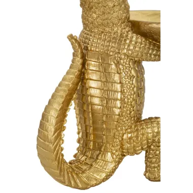 KROKODYL GOLD 23X15X26,5 cm